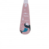 Комплект лъжичка и виличка с розова картинка Mycey 291649 5