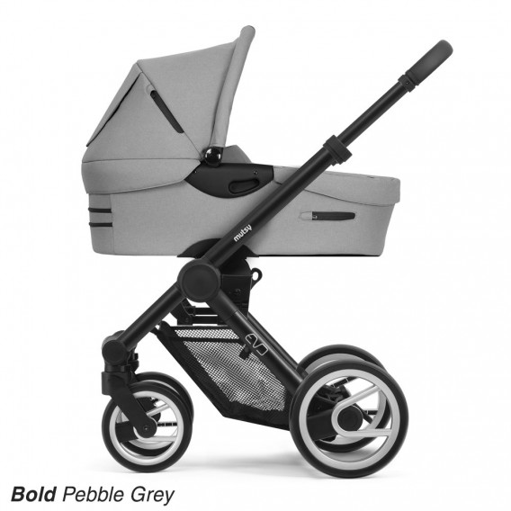 Комбинирана количка Evo BOLD pebble grey с черна дръжка, 2 в 1 Mutsy 291818 3