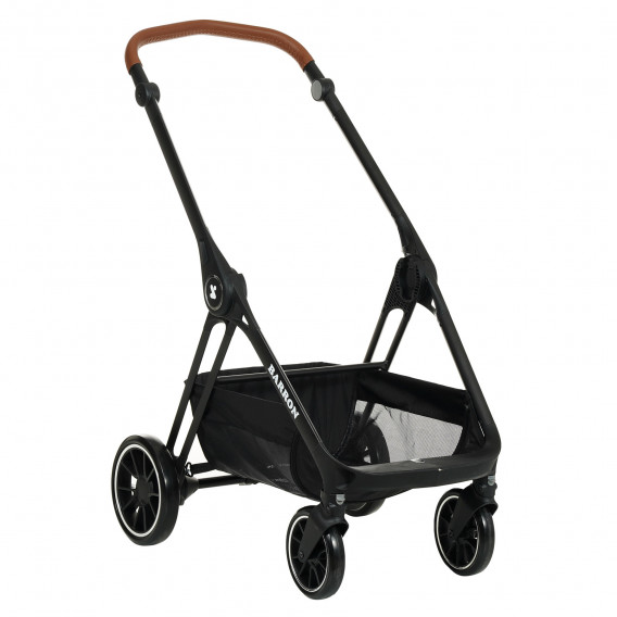 Детска количка Barron 3 в 1, сива с черна рамка ZIZITO 291902 20