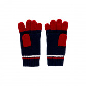 Плетени ръкавици BB ,сини Boboli 292102 2