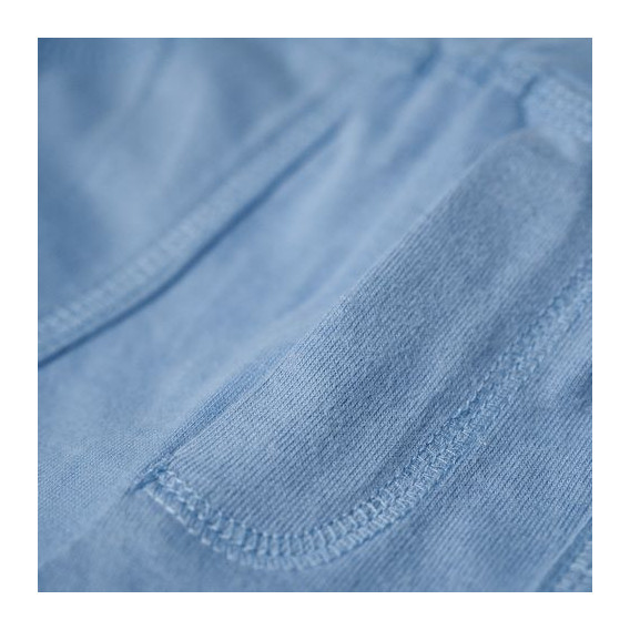 Памучни къси панталони за момче светло сини OVS 29319 3