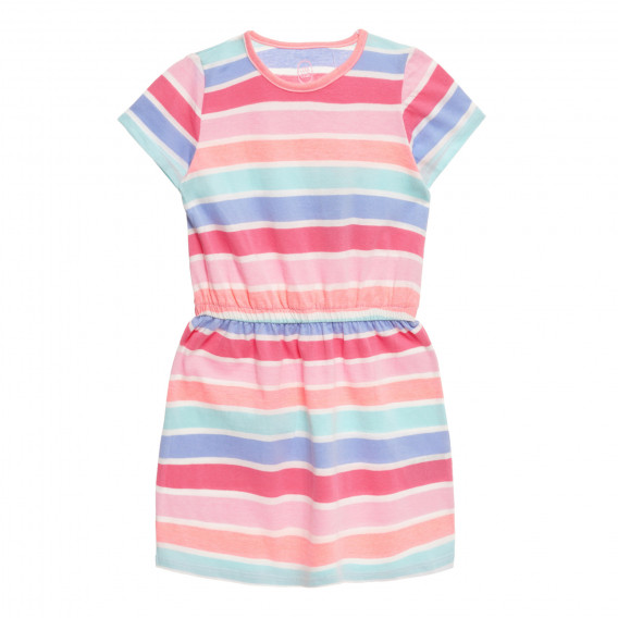 Детска памучна рокля, многоцветна Cool club 293801 