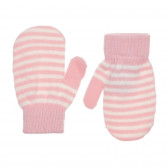 Комплект от 2 чифта ръкавици в сиво и розово Cool club 294182 2