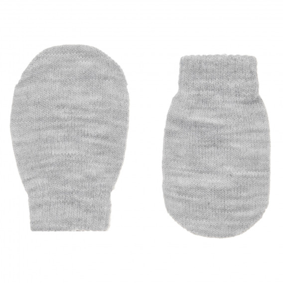 Комплетк от два чифта ръкавици за бебе, сиви Cool club 294188 4