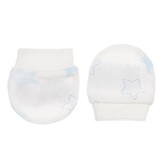 Комплект от 3 чифта памучни ръкавички за бебе момче Cool club 294304 2