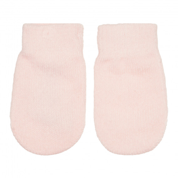 Комплект от 3 чифта ръкавици в сиво и розово за бебе момиче Cool club 294529 3