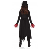 Карнавален костюм с червени акценти готик момиче, черен Fiesta Guirca 295354 2