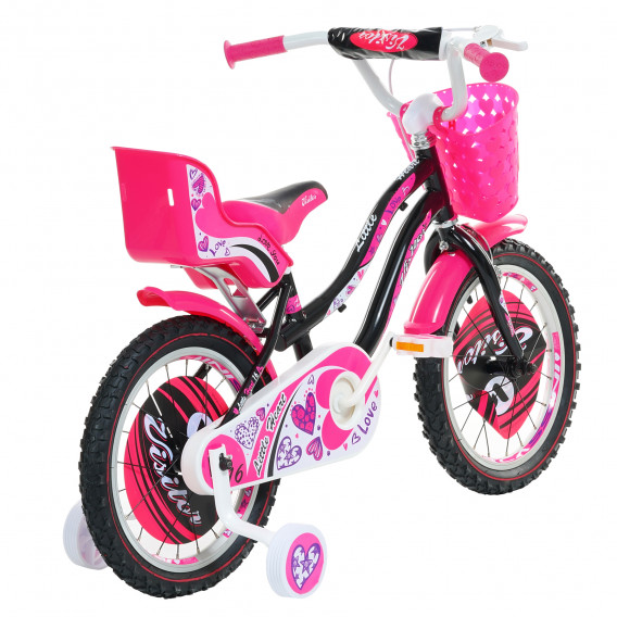Детски велосипед LITTLE HEART 16", розов Venera Bike 295430 6