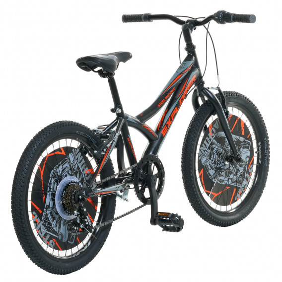 Детски велосипед  EXPLORER LEGION 20", черен Venera Bike 295456 5
