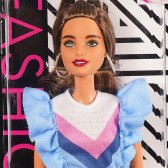 Кукла Barbie Fashionistas, със синя рокля Barbie 295555 2