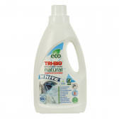 Натурален еко течен перилен препарат за бяло пране, пластмасова бутилка, 1.42 л. Tri-Bio 295577 