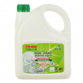 Натурален еко течен препарат за миене на съдове, пластмасова бутилка, 2.84 л. Tri-Bio 295625 