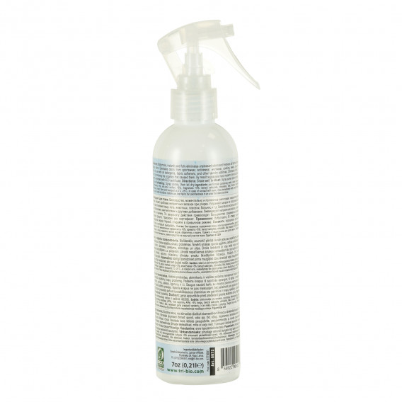 Спрей дезодорант за тъкани, флакон с дозатор, 210 мл. Tri-Bio 295635 2