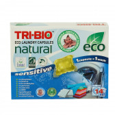 Tri-Bio ЕКО таблетки за пране 14бр. Tri-Bio 295652 