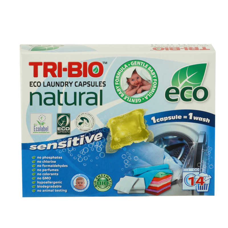Tri-Bio ЕКО таблетки за пране 14бр.  295652