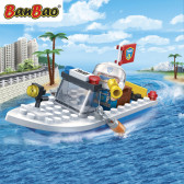 Конструктор - Полицейска лодка, 58 части Ban Bao 295790 3