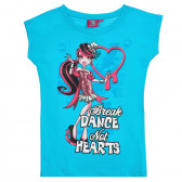 Памучен комплект от две тениски за момиче Monster High 295915 6