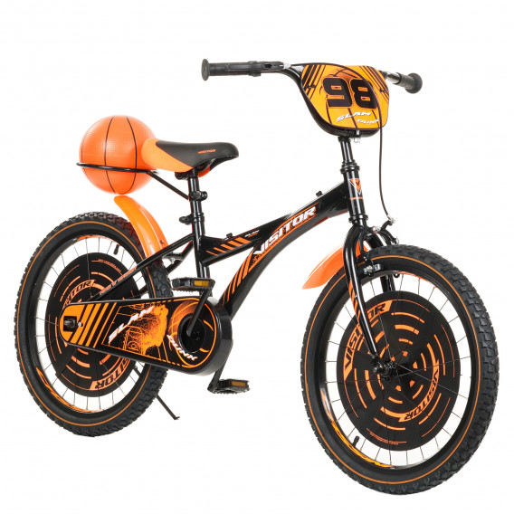 Детски велосипед BASKET 20", черен Venera Bike 296031 