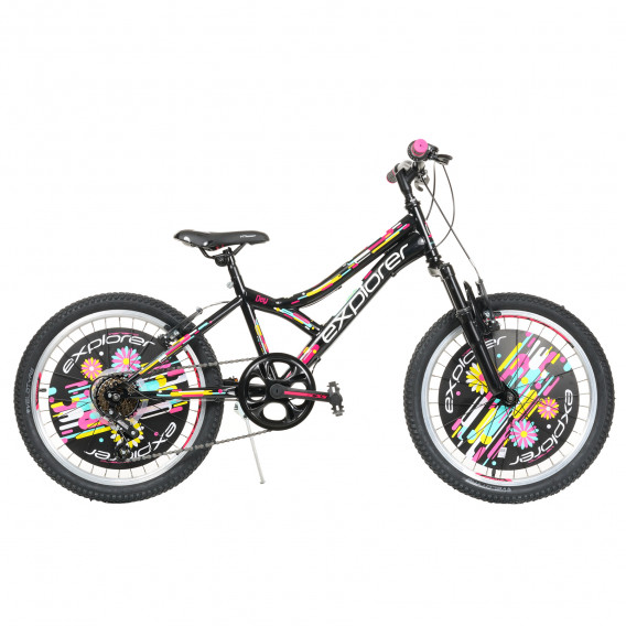 Детски велосипед EXPLORER DAISY 20", черен Venera Bike 296094 6