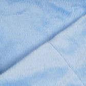 Плюшен шал за момче от мека материя в син цвят TUTU 296111 3