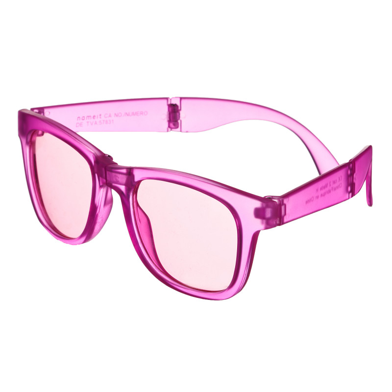 Слънчеви очила за момиче, тъмно розови   296127