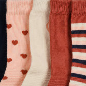 Комплект от пет броя разноцветни чорапи Name it 296278 2