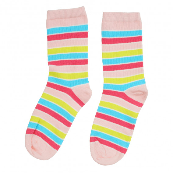 Комплект от пет броя разноцветни чорапи еднорог Name it 296380 5