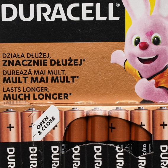 Алкални батерии, AAА, LR03, 8 бр. Duracell 297047 2