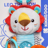 Занимателна плюшена играчка Leo the Lion Kikkaboo 297051 3