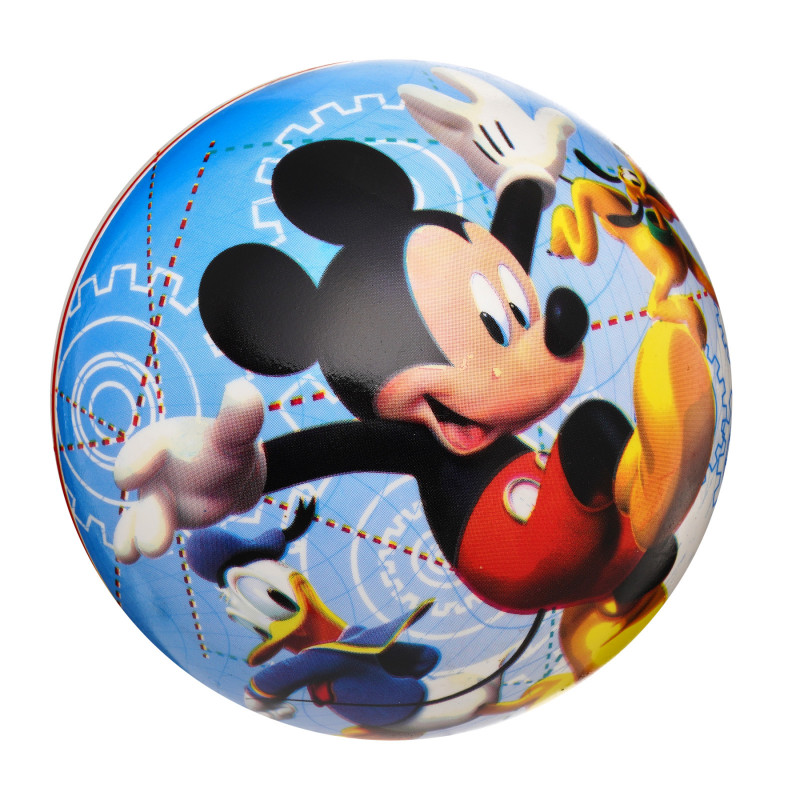 Топка Mickey Mouse, размер 23 см, многоцветна  297169