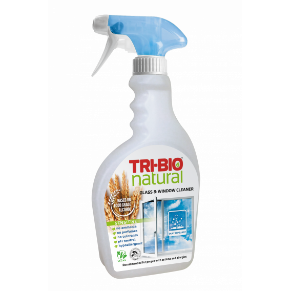 Натурален еко препарат за почистване на стъкла sensitive, 0,500 мл. Tri-Bio 297347 4