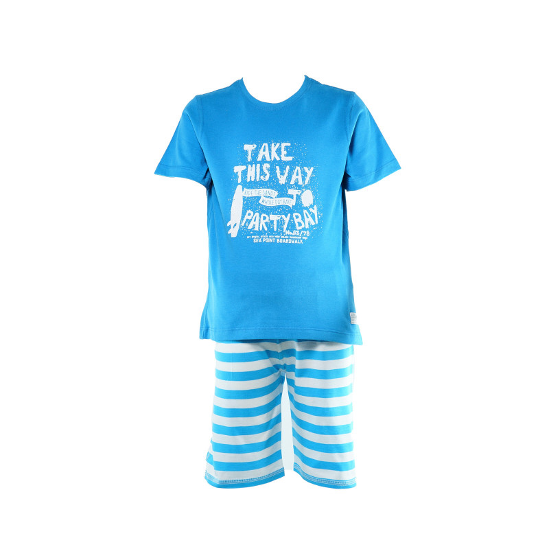 Памучна лятна пижама за момче  29736
