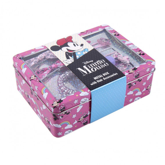 Комплект аксесоари кутия Minnie Mouse, розова Minnie Mouse 297530 3