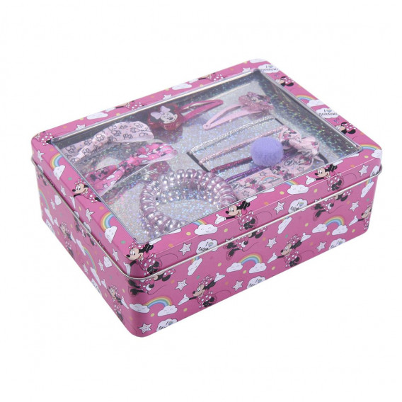 Комплект аксесоари кутия Minnie Mouse, розова Minnie Mouse 297532 6