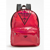 Раница Guess girl с лачен ефект за момиче, фуксия Guess 297756 