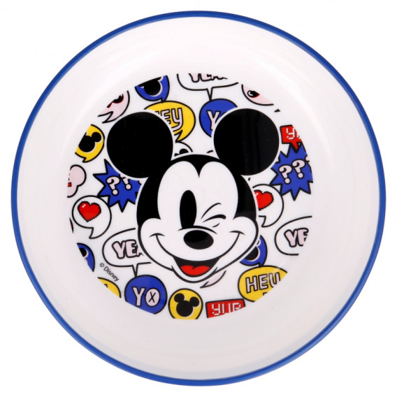Двуцветна купичка за момче MICKEY MOUSE, 14 см Stor 298149 