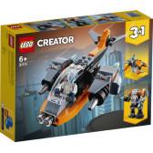 Конструктор - Кибер дрон, 113 части Lego 298524 