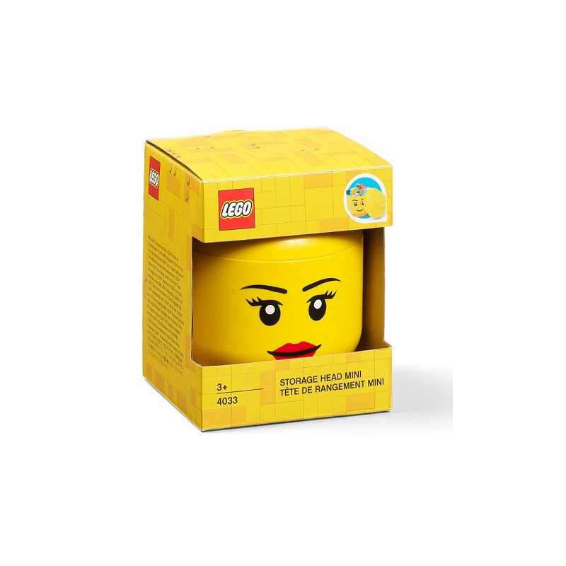 Кутия за съхранение, Mini head - Girl  298586