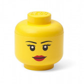 Кутия за съхранение, Mini head - Girl Lego 298587 2