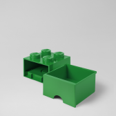 Кутия-чекмедже за съхранение, Brick, зелена Lego 298591 2