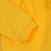 Плетена жилетка с панделка за бебе, жълта Chicco 298733 7
