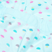 Памучна пижама за момиче - блуза с дълъг ръкав и долнище  SANETTA 29880 3