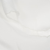 Копринен бял елек за новородено, бял Chicco 299022 3