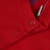 Памучна тениска GO TEAM за бебе, червена Chicco 299046 3