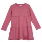 Памучна плетена туника за бебе, розова Chicco 299132 