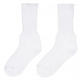 Памучни дълги чорапи за бебе, бели Chicco 299823 3