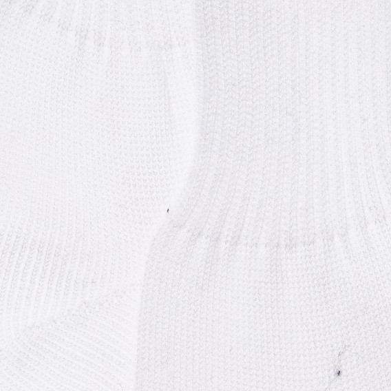 Памучни дълги чорапи за бебе, бели Chicco 299825 4