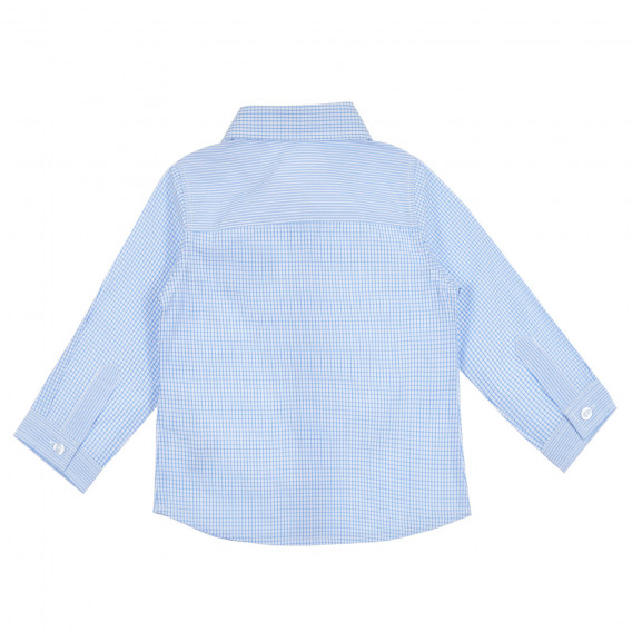 Памучна карирана риза за бебе Chicco 300198 4