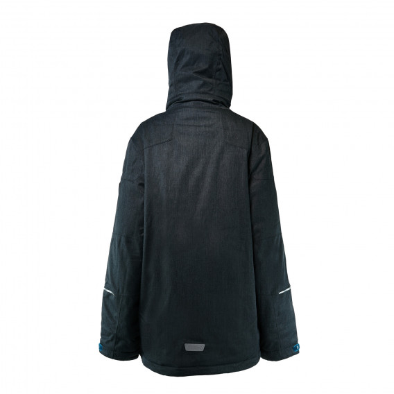 Зимно яке с качулка със светлоотразителни елементи за момче тъмно сиво KILLTEC 30043 2
