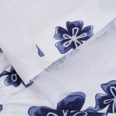 Памучна пола с флорални мотиви за бебе, бяла Chicco 300651 7